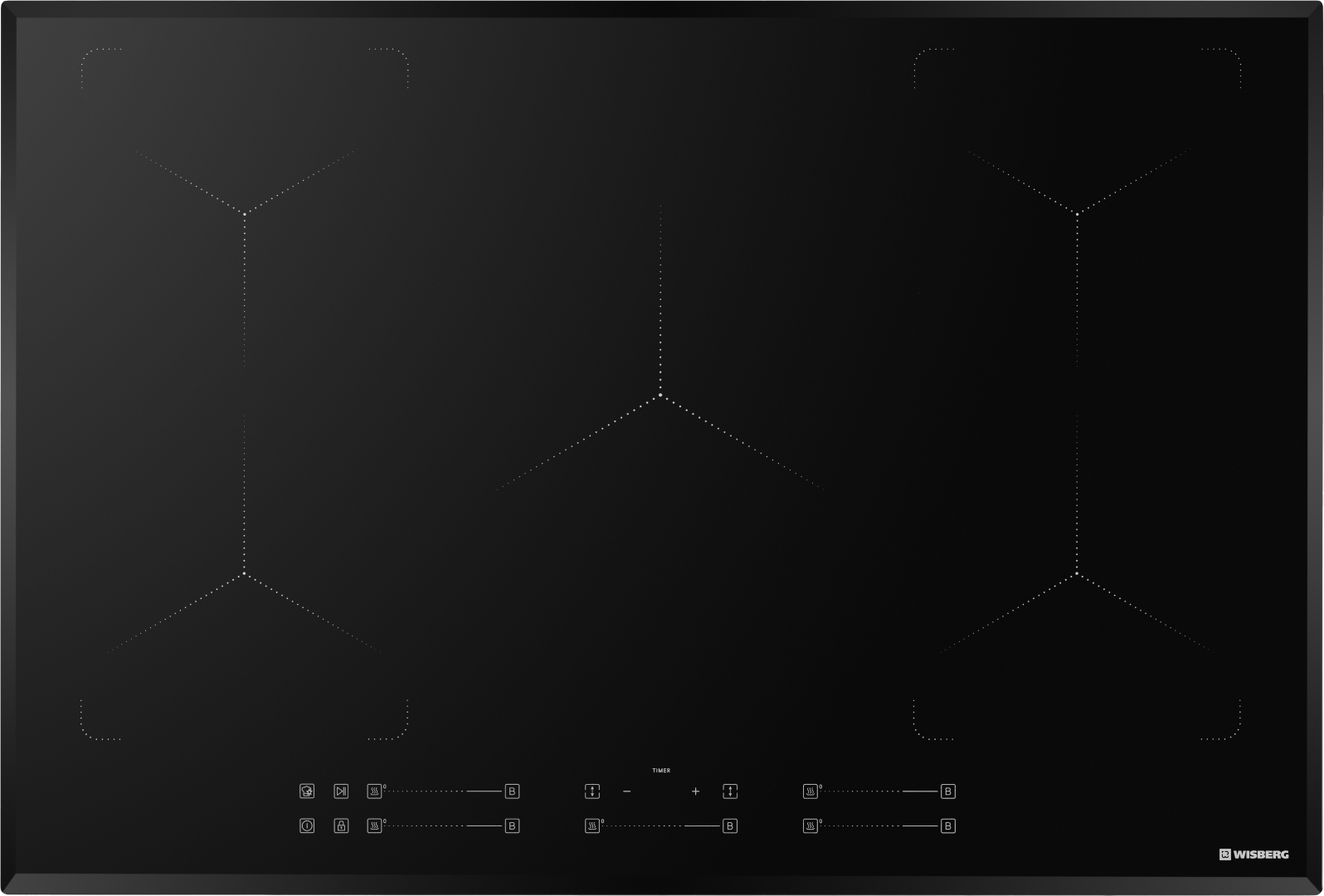 Wisberg WBBC577FZF2 Zwart