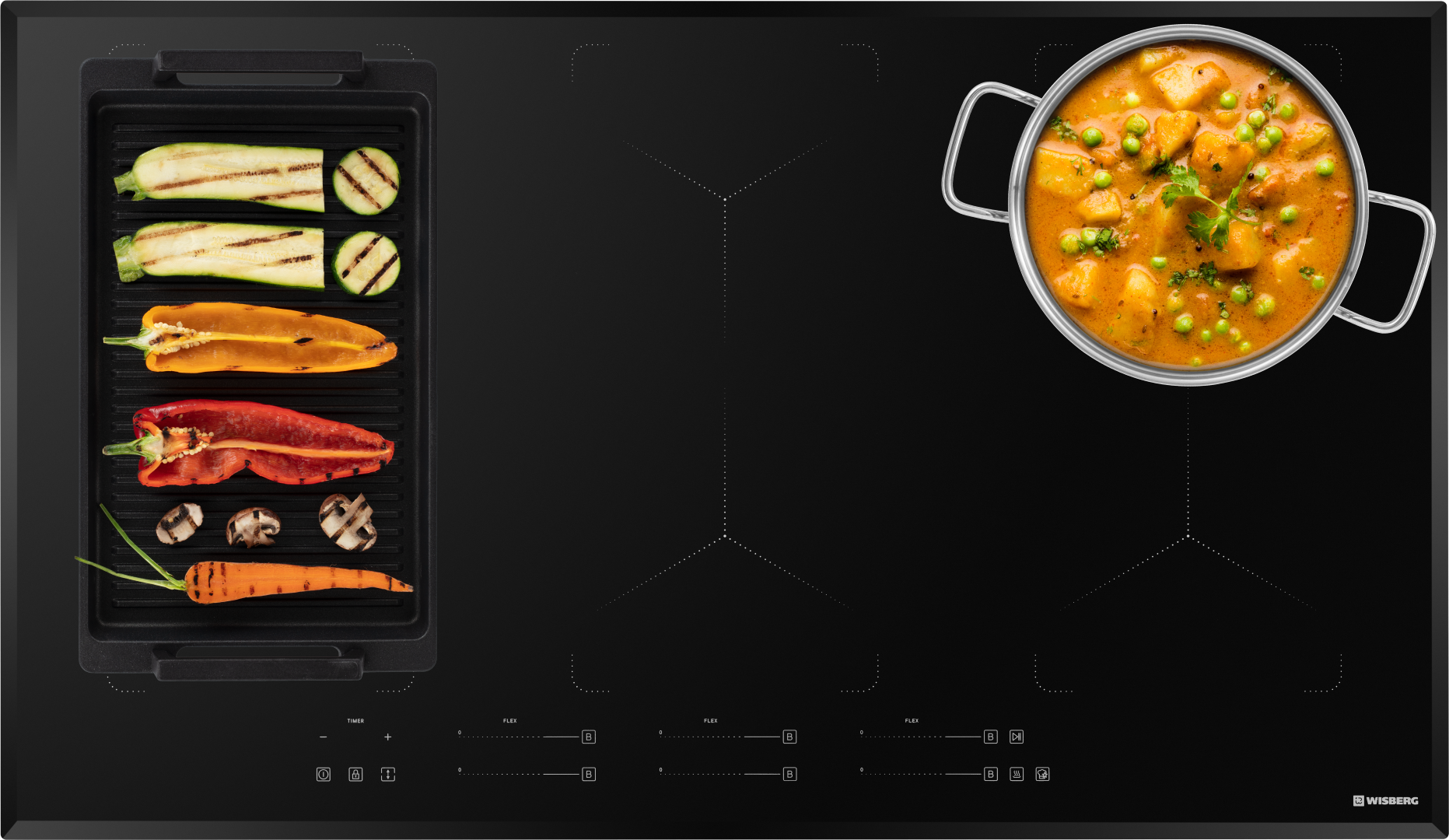 Wisberg WBBC690FZF3 Zwart