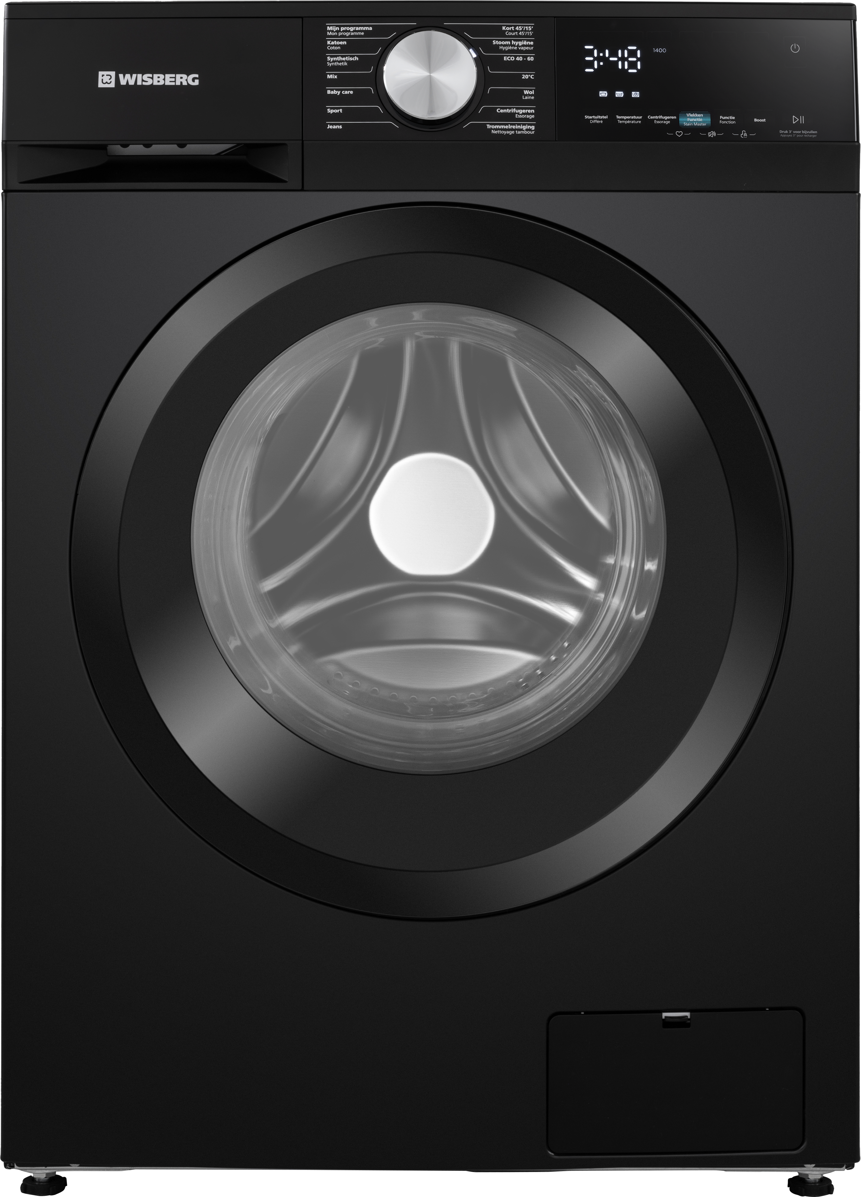 Wisberg WBWM1A4B9NB HygienicSteam Black